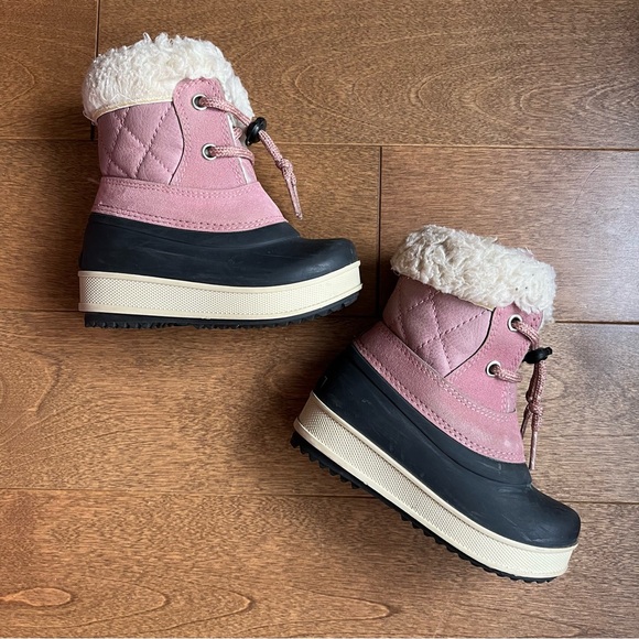 OLANG Toddler girl winter boots size 21-22 - Picture 3 of 7